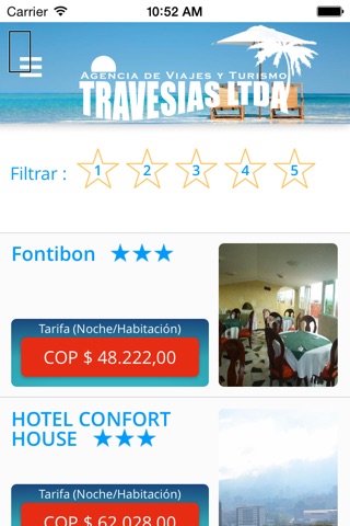 Travesias Travel screenshot 3