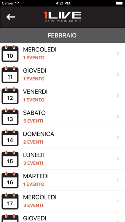 1LIVE - Guida Live Music