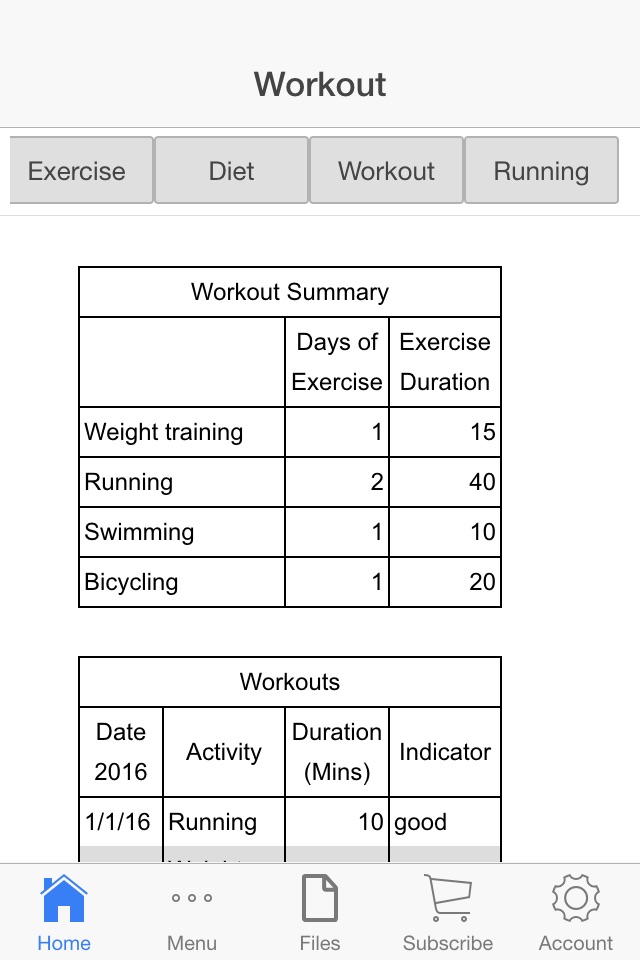 Workout Planner screenshot 4