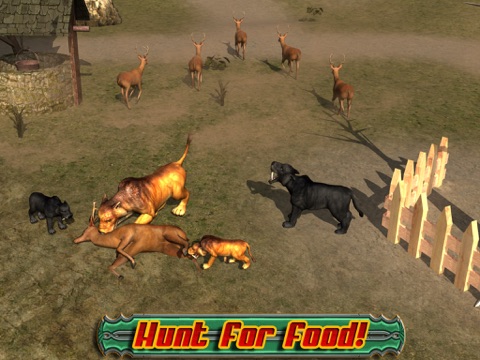 Adventures of Sabertooth Tiger iPad screenshot