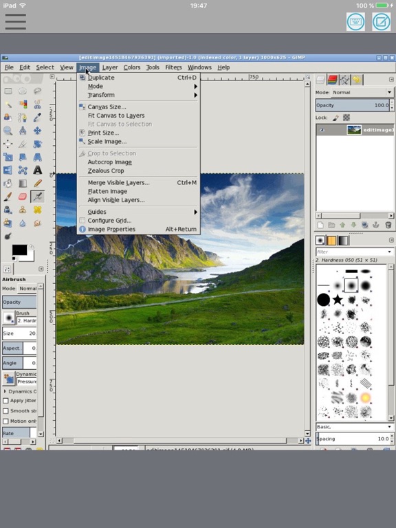 Screenshot #5 pour XGimp Éditeur de image