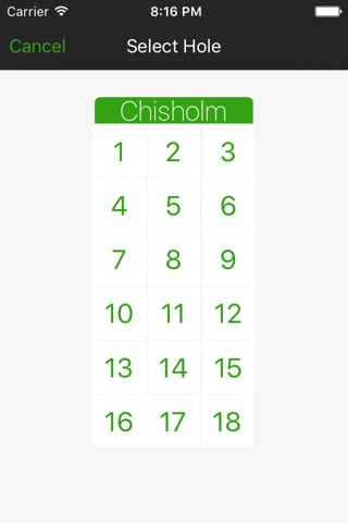 Chisholm Hills - Scorecards, GPS, Maps, and more by ForeUP Golf screenshot 3