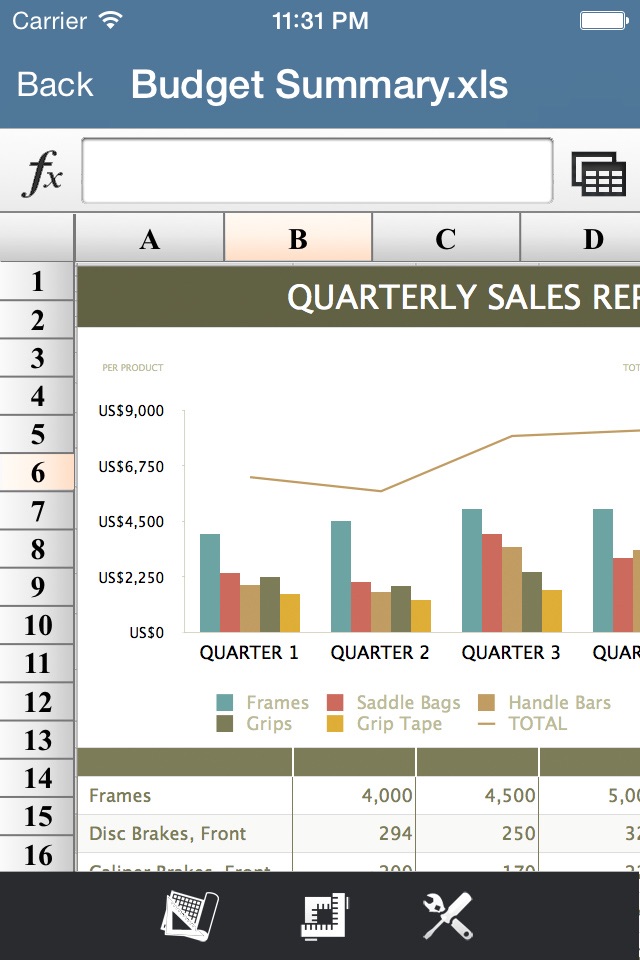 My Spreadsheet-For Ms Office Excel screenshot 3