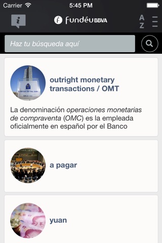 Fundéu Economía. Lenguaje financiero. screenshot 2