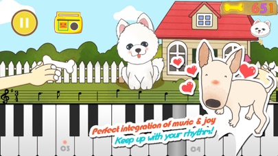 Screenshot #3 pour Puppy Concert - Écoutez la mélodie et jouer sur instruments