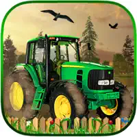 Village Farm Tractor Transporter Driver Harvesting Simulator