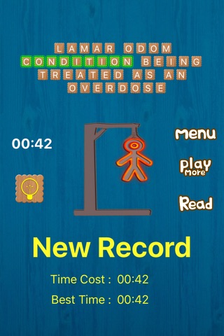 New Hangman Phrase Free - Happy Hang Man Challenged Gaming App(Phrase Version) screenshot 2