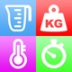 Simple Unit Converter - Pro Measurement and Conversion Calculator for Multi Units app icon - Productivity app for iPhone