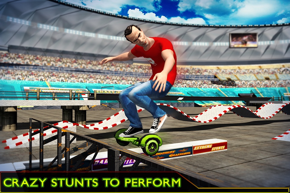 Hoverboard Stunts Hero 2016 screenshot 4