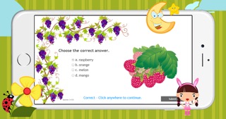 Pre-Schools Quiz Fruits And Vegetables Flashcards Names In English - Free Educational Kids Games For 1,2,3,4 To 3 Years Oldのおすすめ画像2