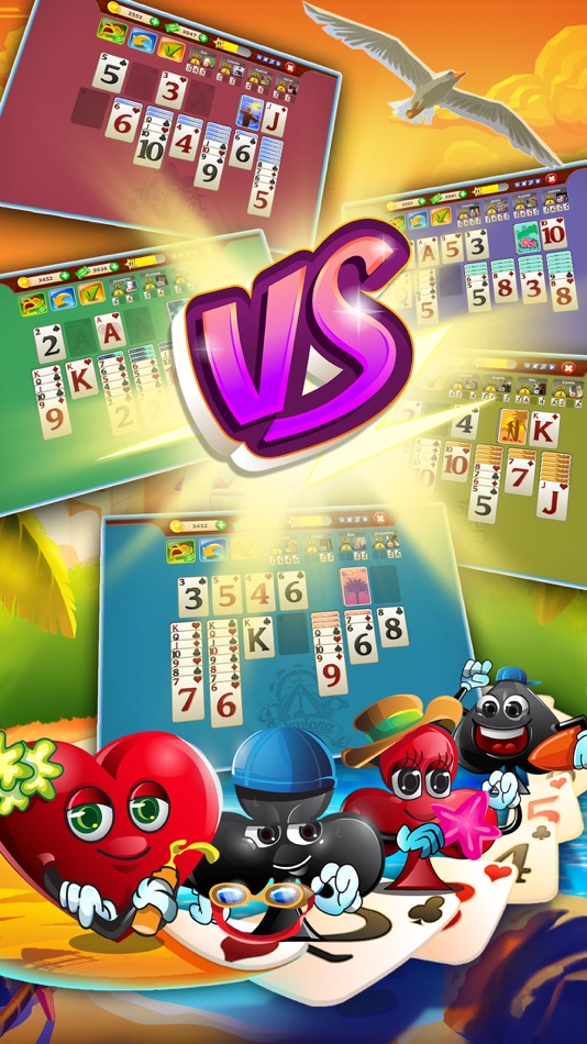 #2. Solitaire Showdown (iOS) 由: Qublix