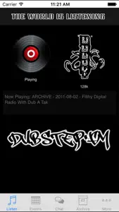 Dubstep.fm screenshot #1 for iPhone