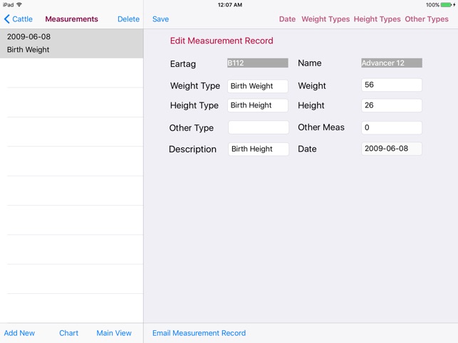 Cattle Measurements Database(圖3)-速報App