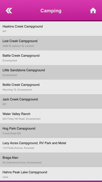 Wyoming Campgrounds and RV Parks screenshot-4