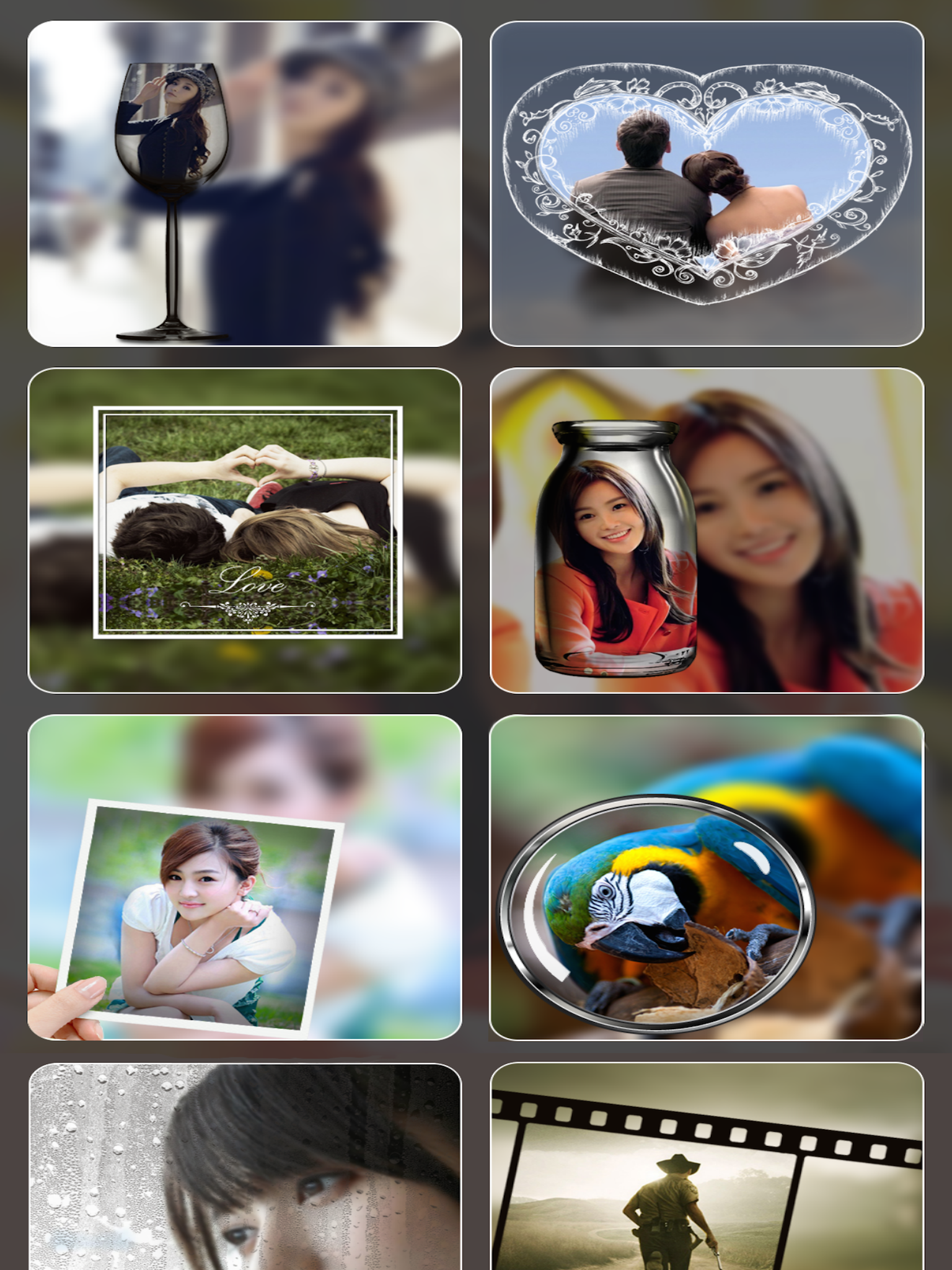 PIP Camera Photo Effect - Pic in Pic Image Editor with Fun Picture Collage and Frame Filter screenshot 6