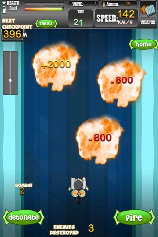 Awesome Jetpack Ninja Shooter Boy - cool virtual race shooting game screenshot 2