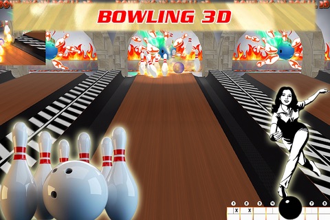 Bowling in Home 3D screenshot 2