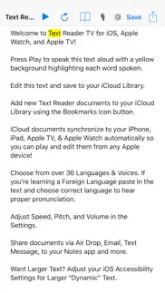 text reader - language pronunciation tts (text-to-speech) iphone screenshot 1