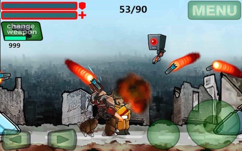 Battle Soldiers: Bullet Robot screenshot 2