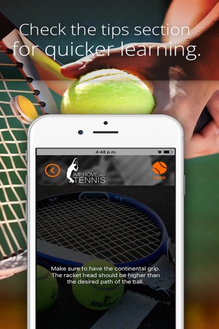 Improve your Tennis screenshot 4