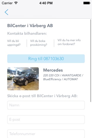 BilCenter i Vårberg AB screenshot 4