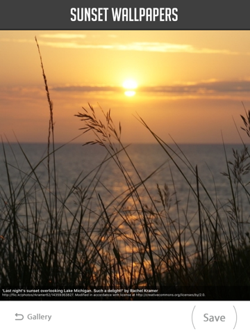 Screenshot #6 pour Sunset Wallpapers