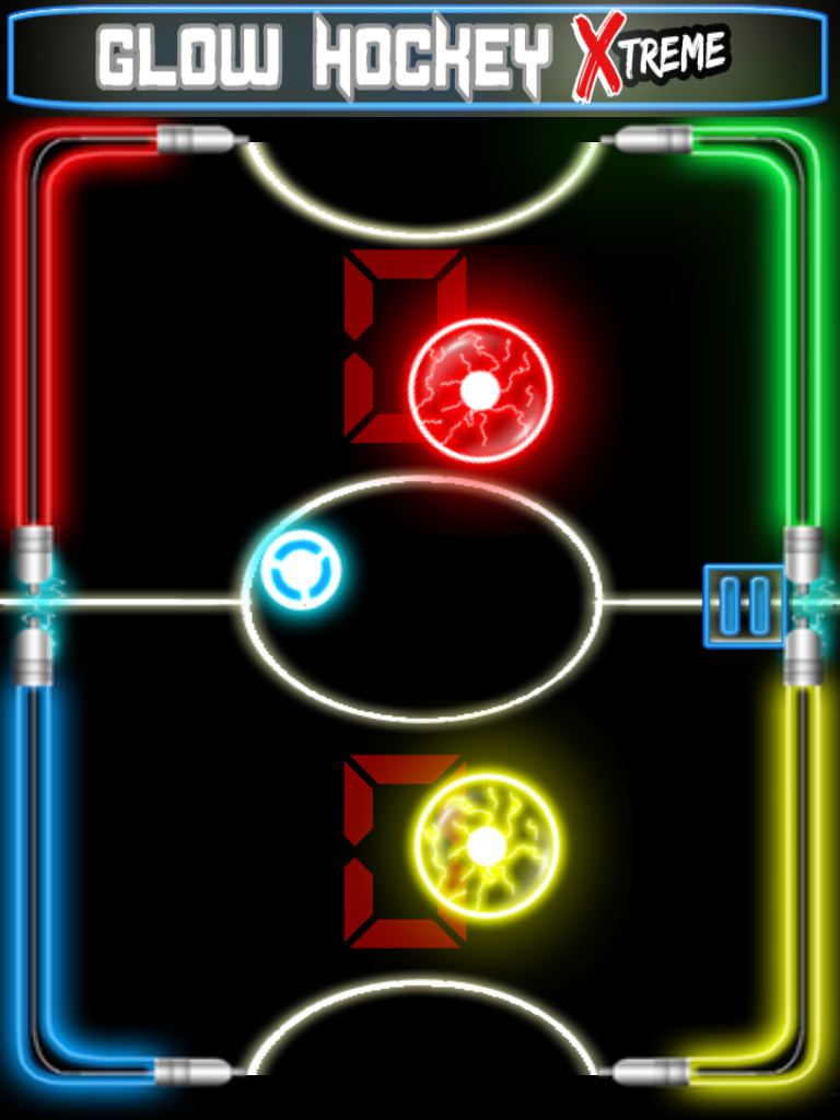 Glow Hockey Extreme