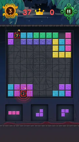 Game screenshot Magic Montezuma 10/10 : The treasures jewels blitz saga - Puzzle blocks free game apk