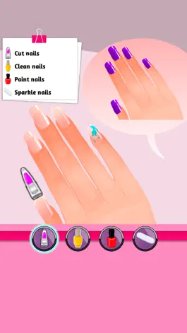Game screenshot A-List Girl: Nail Salon 2 apk