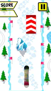 Simulator Fingers Snowboard screenshot #2 for iPhone