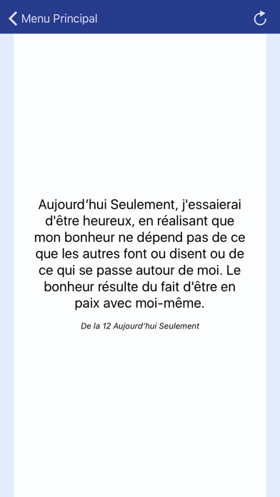 Screenshot #2 pour EA Programme - Le Mouvement des Émotifs Anonymes