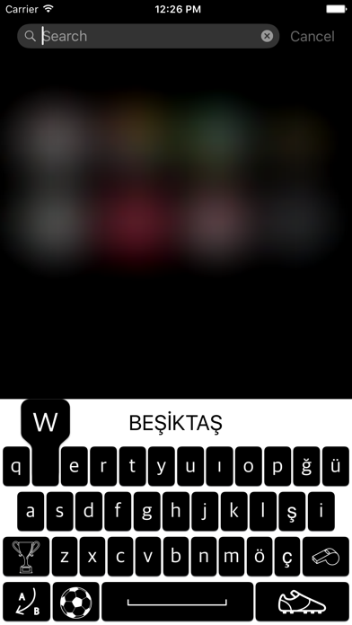 BJK Klavye Screenshot 2 - AppWisp.com BJK Klavye Screenshot 2 - AppWisp.com
