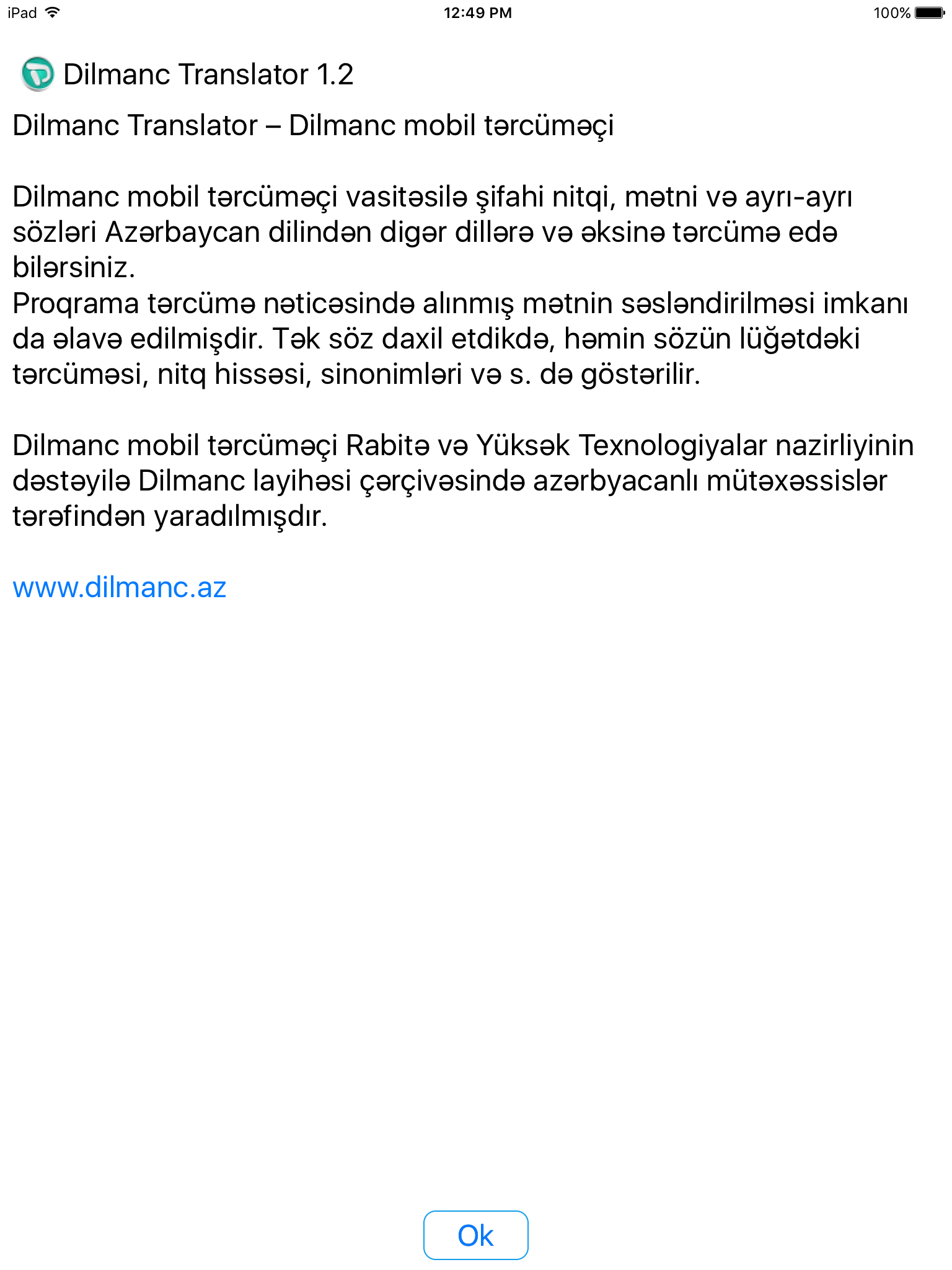 Dilmanc Translator screenshot 10