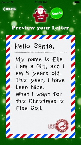 Letter to Santa Claus - Write to Santa North Poleのおすすめ画像4