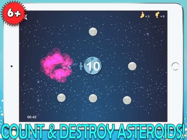 Multiplications Asteroids HD - “Math in Space” Learning Seri(圖2)-速報App