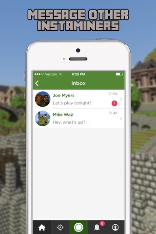 InstaMine - Social Network for Minecraft! Skins, Wiki, Servers, Mods & More screenshot 3