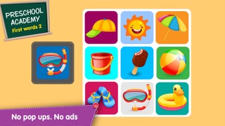 First Words 2 -  English : Preschool Academy educational matching game for Pre-k and kindergarten childrenのおすすめ画像4