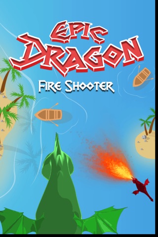 Epic Dragon Fire Shooter - cool monster hunting action game screenshot 2