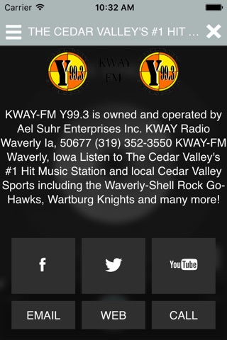 KWAY Y99.3FM Live screenshot 3