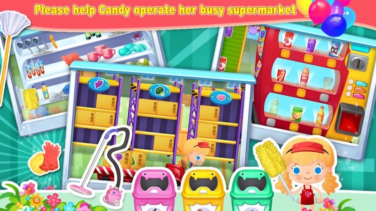 Candy's Supermarket - Kids Educational Games screenshot-3
