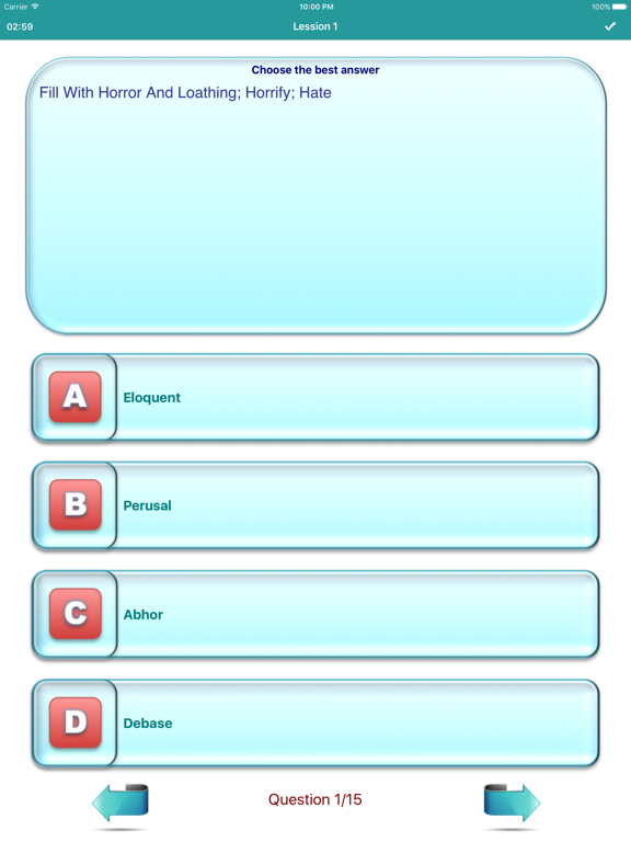 Screenshot #4 pour IELTS Vocabulary High Score (Learn And Practice)