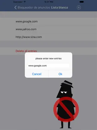 Captura 3 Adblock - publicidad navegador proteger y anuncios iphone