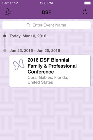 DSF Biennial Conference screenshot 2