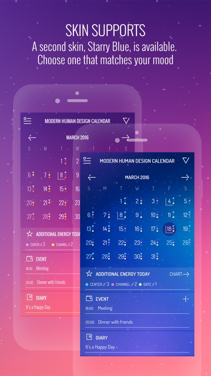 Modern Human Design Calendar screenshot-4