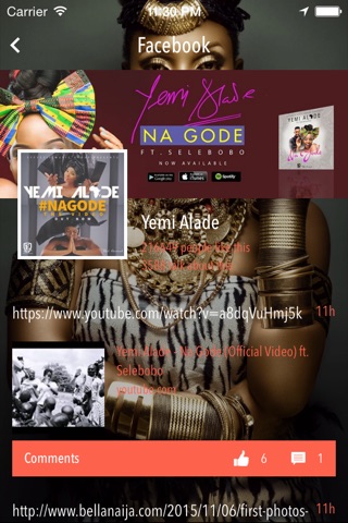 Yemi Alade screenshot 3