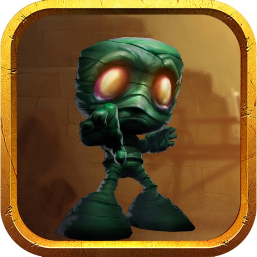 Blue Zombie Run icon