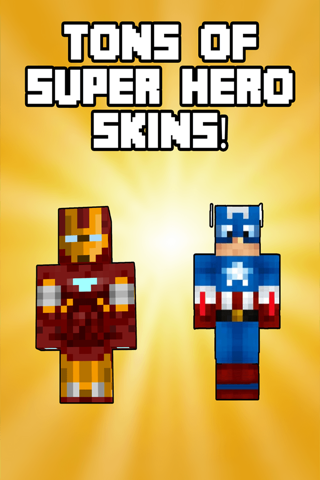 Superhero Skins For Minecraft Pocket Edition screenshot 2