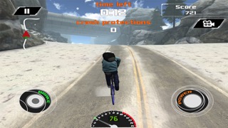 3D Winter Road Bike Racing - eXtreme Snow Mountain Downhill Race Simulator Game FREEのおすすめ画像1