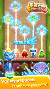 Farm Battle Mania - fun match-3 splash puzzle game screenshot #1 for iPhone