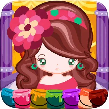 Little Girl Fashion Coloring World Drawing Educational Kids Game Cheats